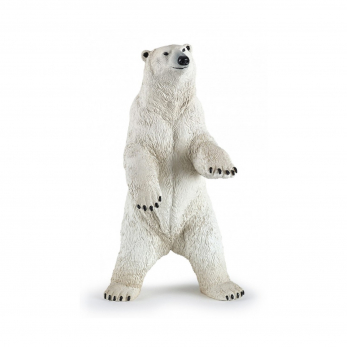 Стоящий полярный медведь
