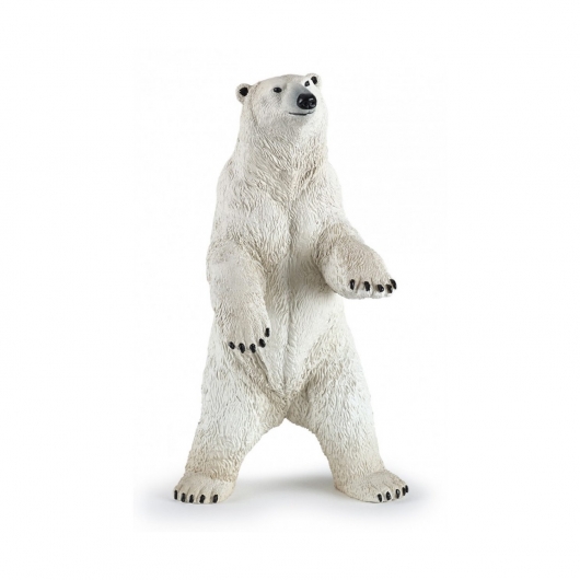 Стоящий полярный медведь